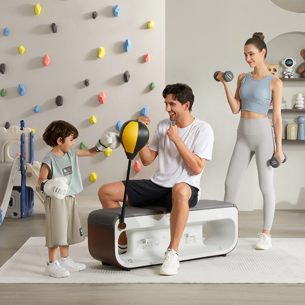 KingSmith Klappbare Trainingsbank Multifunktion, Belastung 150kg