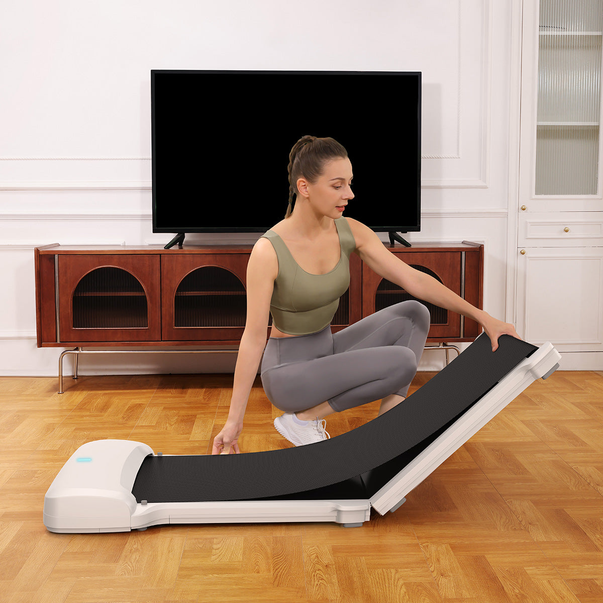 platzsparendes laufband walkingpad c1 